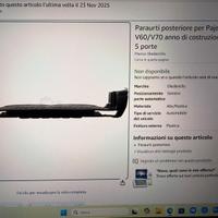 Paraurti posteriore per Pajero Tipo V60/V70