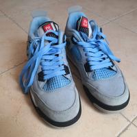 scarpe Air Jordan 4 University blue