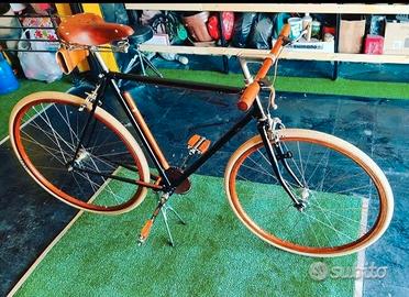bicicletta in legno