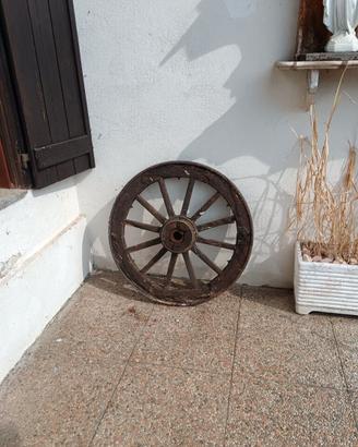 Ruote in legno 