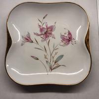 Piatto  in ceramica decorato Edelstein Bavaria