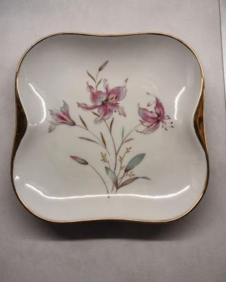 Piatto  in ceramica decorato Edelstein Bavaria