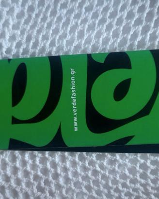 Borsa  estiva marchio "Verde"