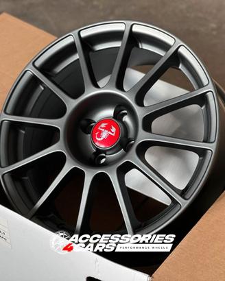 4 cerchi SS ABARTH da 17 per Abarth 595 Punto Evo