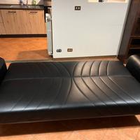 Divano letto + pouf contenitore