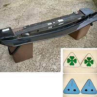 Alfa Romeo Giulia Splitter in CARBONIO e loghi