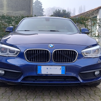 BMW serie 118 D advantage blu metallizzato