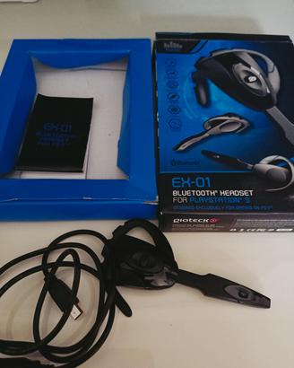 Auricolare Bluetooth Gioteck EX-01 per PlayStation