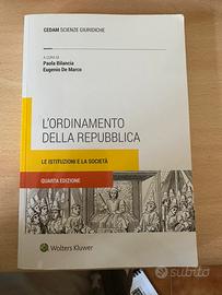 diritto pubblico: l’ordinamento della repubblica