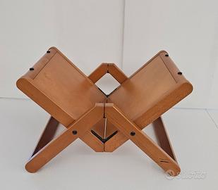 Portariviste Foppapedretti legno massello pieghevo