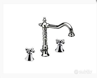 Rubinetto lavabo e bidet retro mai usati