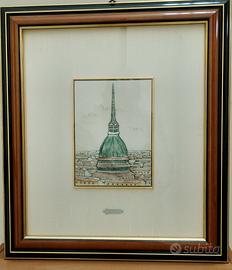 la Mole di Torino in argento