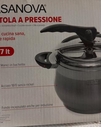 Pentola a pressione Kasanova 7L