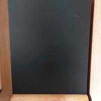 Lavagna da tavolo Memo con base in legno