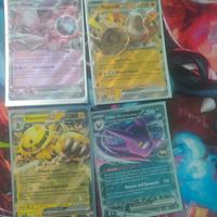 Mini lotto carte Pokemon ex di rivali predestinati