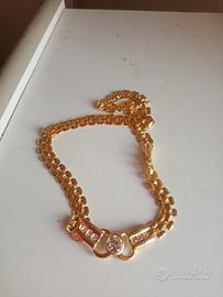 set braciale orecchini e collana