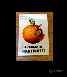 tabella targa insegna aranciata ARMANDO TESTA 1958