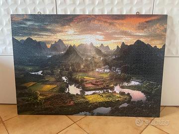 Puzzle panorama di Montagna – Paesaggio naturale