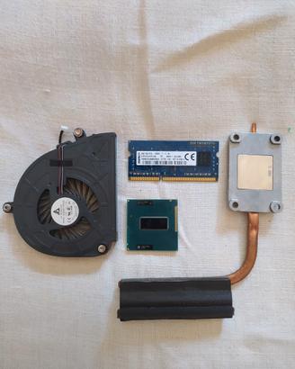 RAM 4GB DDR3L SODIM+CPU Core i7-3630QM