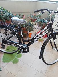 city bike da donna nuova in alluminio 