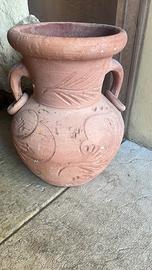 anfora artigianale in terracotta prezzo trattabile