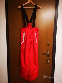 pantaloni neve tipo salopette 14 anni Wedze
