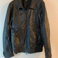 Giubbotto uomo in pelle