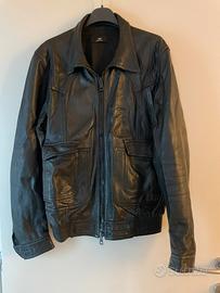 Giubbotto uomo in pelle