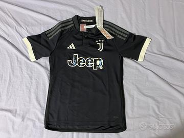 Juventus terza maglia gara 23/24 con autografo