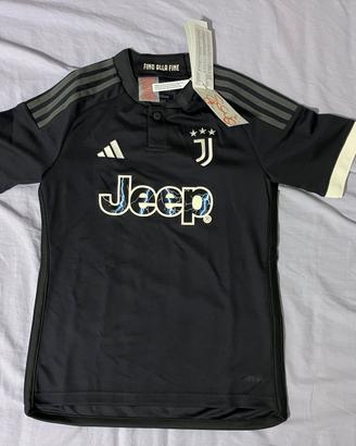 Juventus terza maglia gara 23/24 con autografo