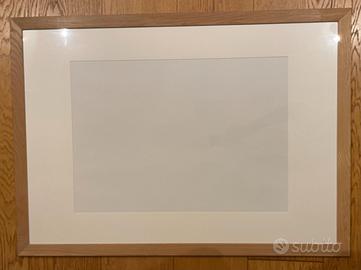 Cornice in legno con passepartout