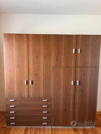 Armadio tinta noce
