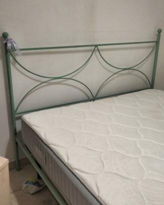 giro letto in ferro battuto, 90rete con doghe 90