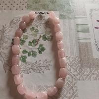 collana di quarzo rosa