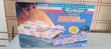 micro machines carro armato postazione militare