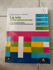 Libro le vie della conoscenza 3