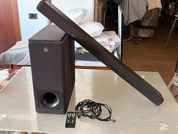 Sound bar per tv  yamaha completa Funzionante