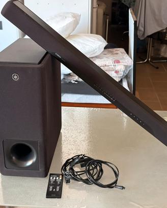 Sound bar per tv  yamaha completa Funzionante