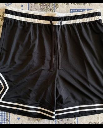 Pantaloncini Shorts Nike Jordan Diamond Nero Tg Xl