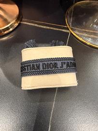 2 braccialetti dior grigi