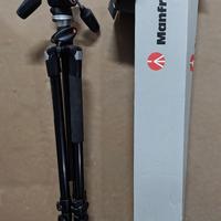 Treppiede Manfrotto 055Xprob + testa