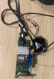 ControllerRAID Fujitsu D3216 2GB + Batteria + Cavi