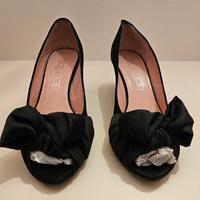 Scarpe camoscio nere