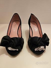 Scarpe camoscio nere