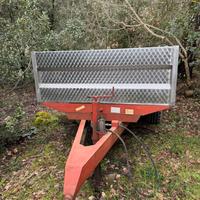 Carrello uva olive inox ribaltabile