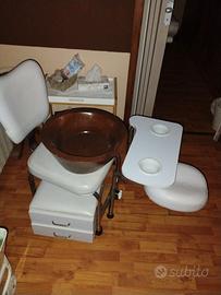 Poltrona pedicure/manicure professionale