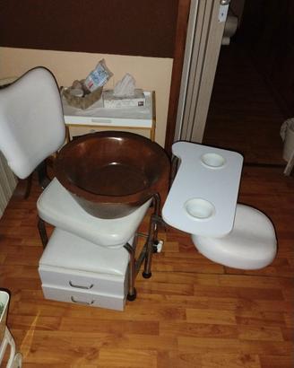 Poltrona pedicure/manicure professionale