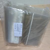 50 Vaschette porta alimenti in plastica alimentare