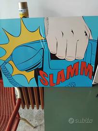 Coppia Quadri Pop Art Fumetto - Stile Roy Lichtens