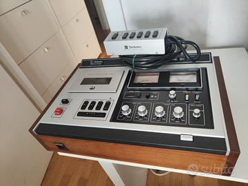 Piastra cassette Technics RS-276US con telecomando